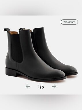 Beckett Simonon Black Women's Maeve Chelsea Booties